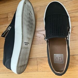 Woman’s Black Slip-On Shoes